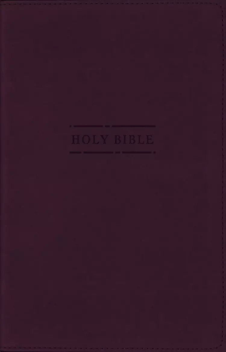NRSVue, Gift Bible, Leathersoft, Burgundy, Comfort Print