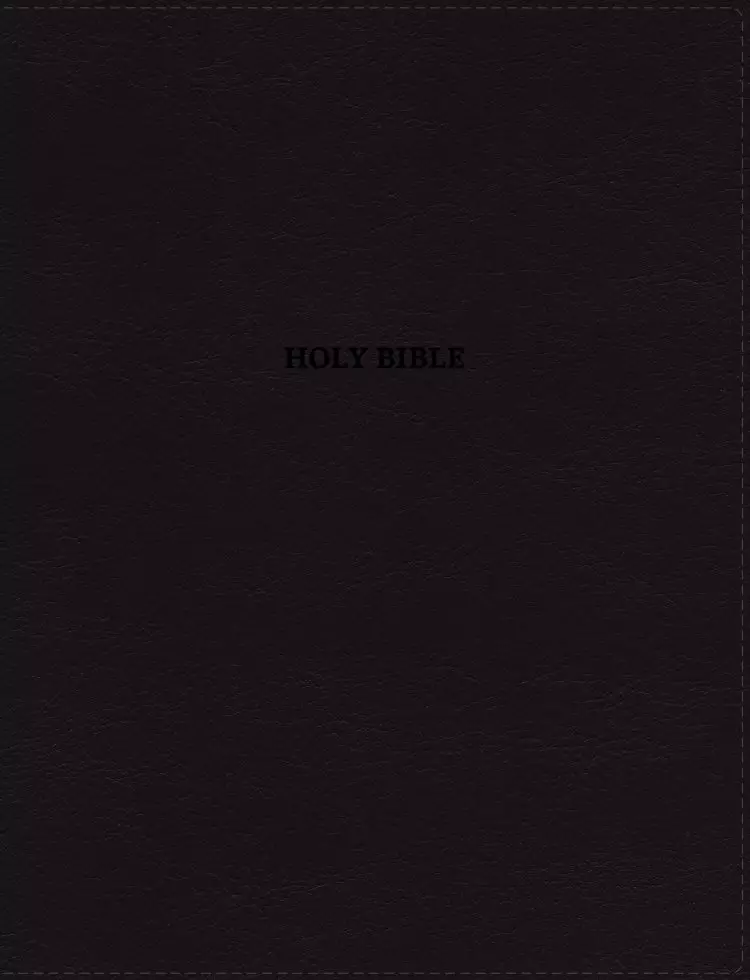 NRSVue, Holy Bible with Apocrypha, Journal Edition, Leathersoft, Black, Comfort Print