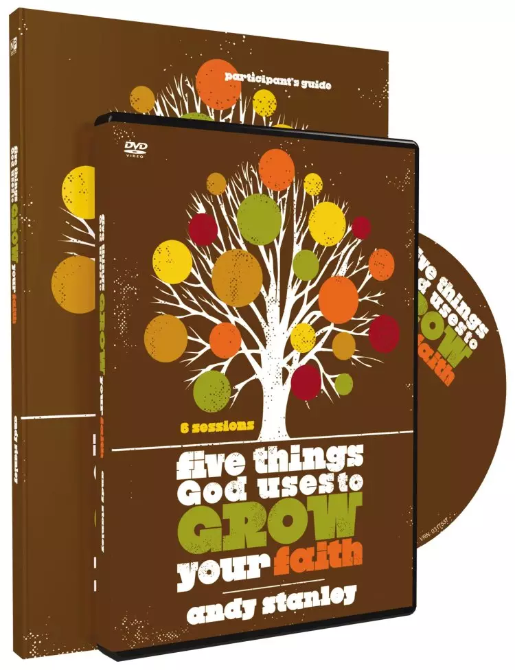 Five Things God Uses to Grow Your Faith Participant's Guide with DVD