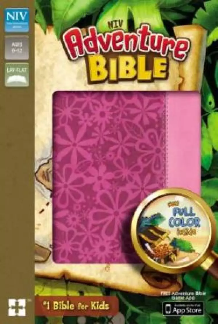 NIV, Adventure Bible, Imitation Leather, Pink, Full Color