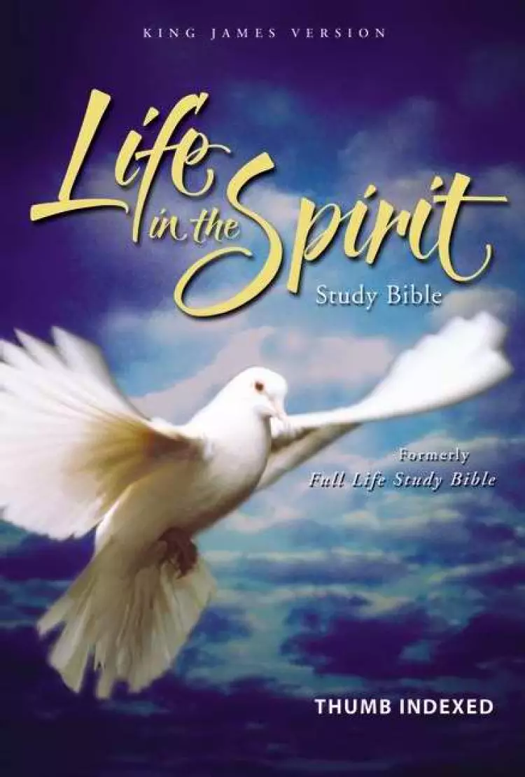 KJV Life in the Spirit Study Bible: Black, Bonded Leather
