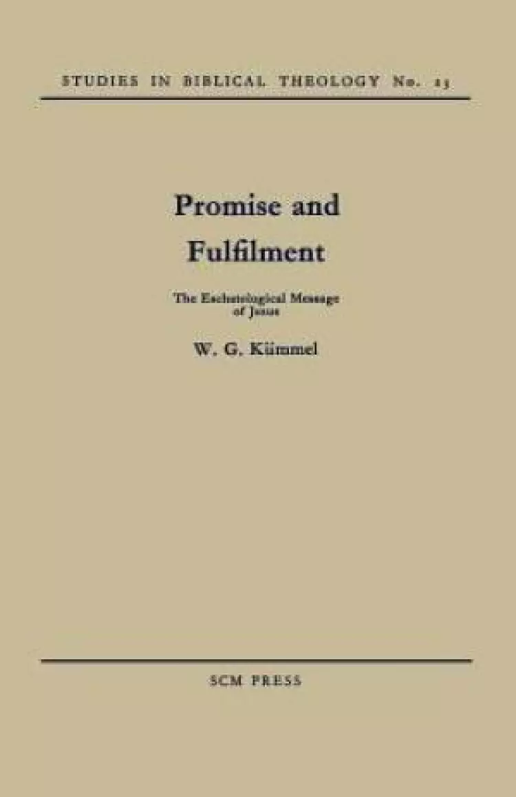 Promise and Fulfilment