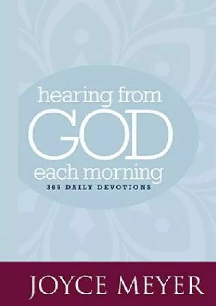 Hearing from God Each Morning