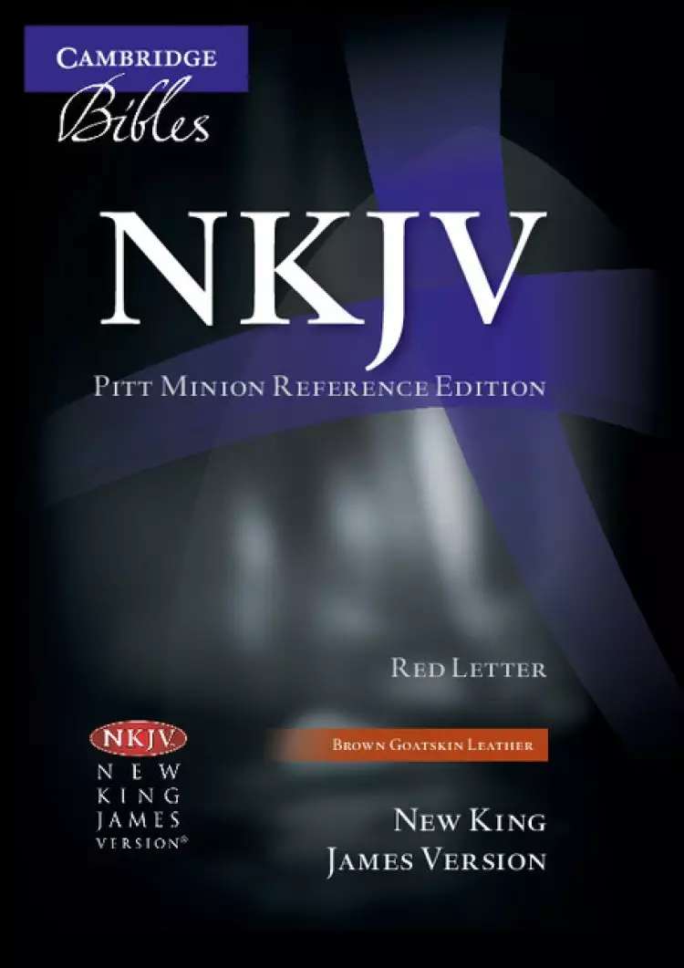 NKJV Pitt Minion Reference Bible: Brown, Goatskin Leather