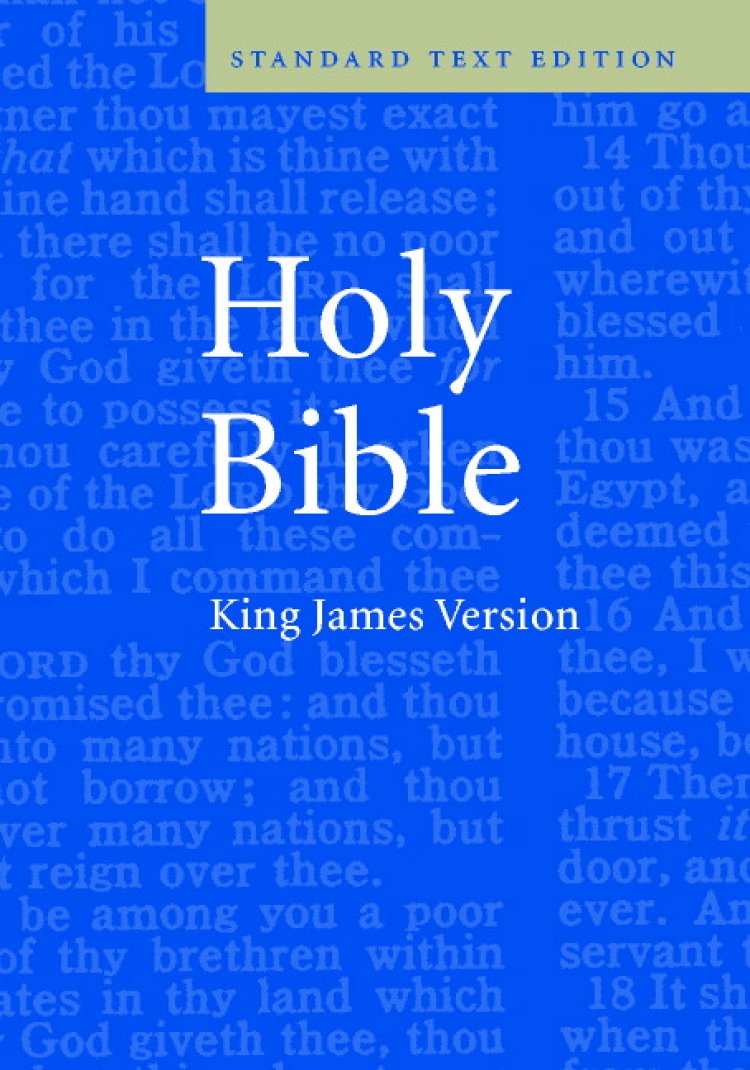KJV Standard Text Bible: Blue, Hardback