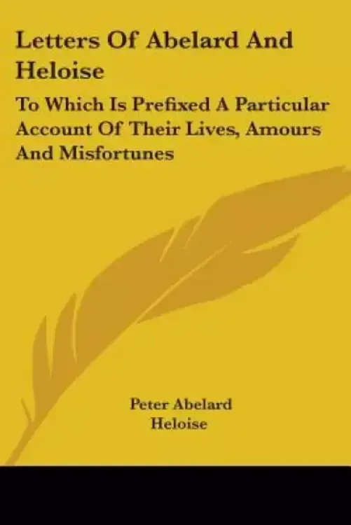 Letters Of Abelard And Heloise