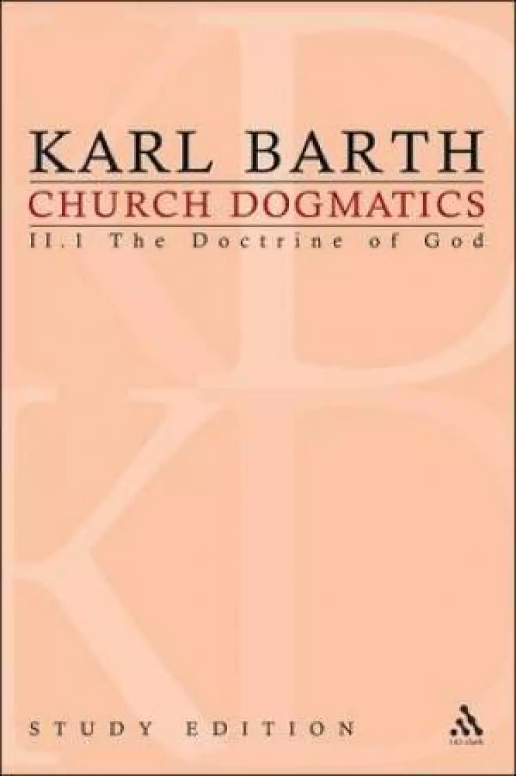 Church Dogmatics Study Edition 9