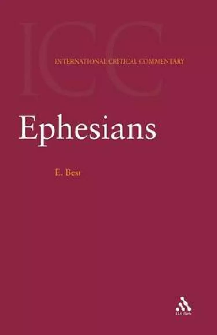Ephesians : International Critical Commentary