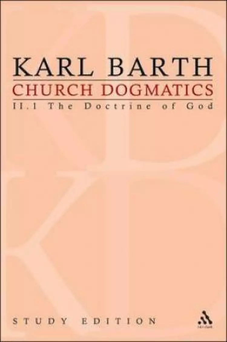Church Dogmatics Study Edition 7