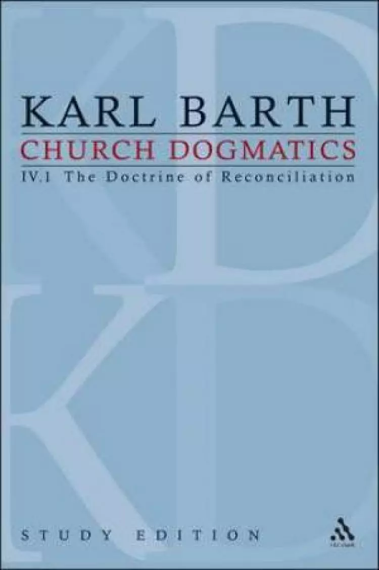 Church Dogmatics Study Edition 21