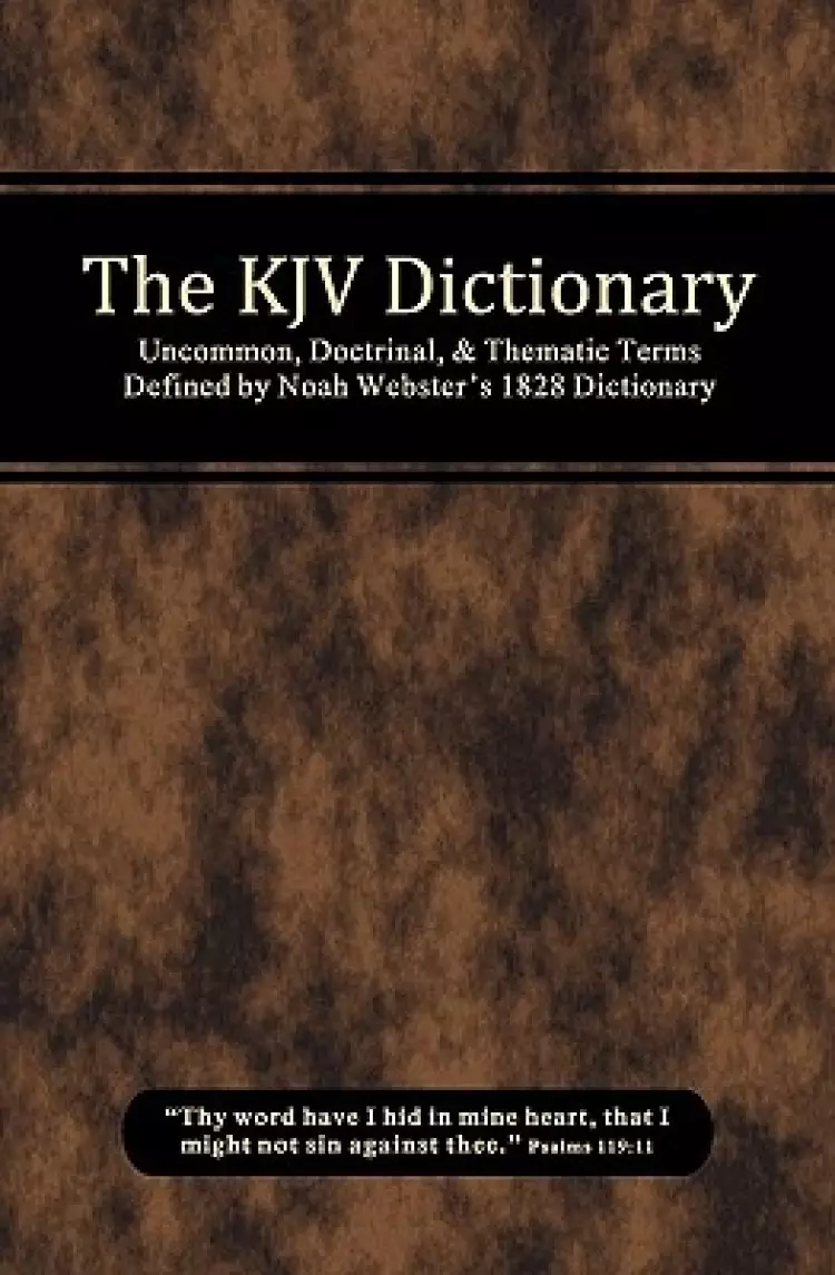 The KJV Dictionary