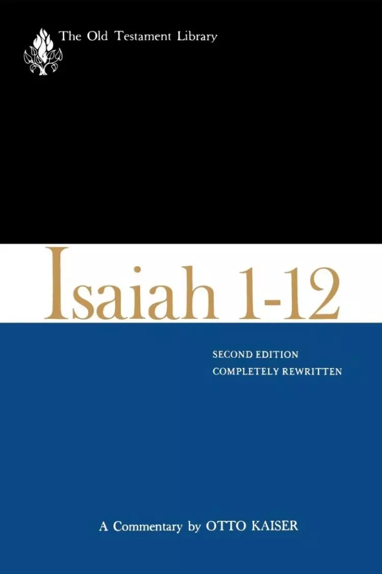 Isaiah 1-12 Old Testament Library