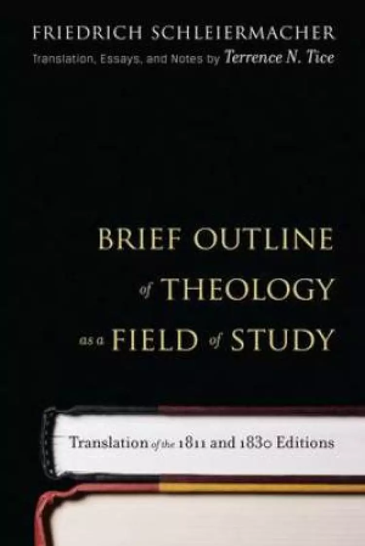 Brief Outline Of Theology As A Field Of