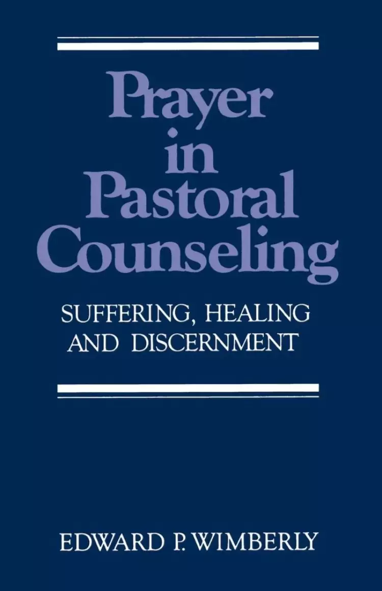 Prayer In Pastoral Counselling
