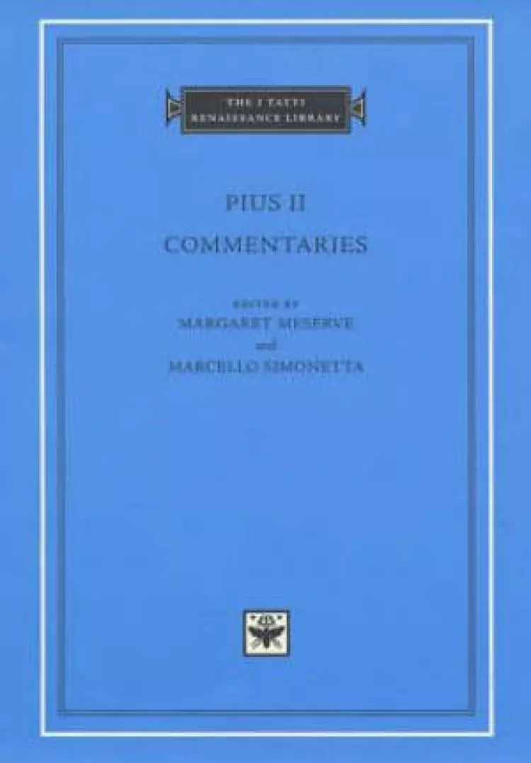 Commentaries Books I-II