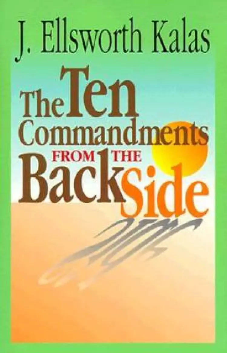 Ten Commandments from the Back Side