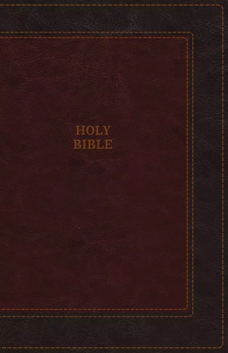 KJV, Thinline Bible, Compact, Imitation Leather, Burgundy, Red Letter Edition