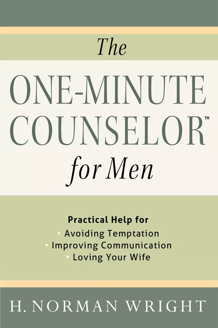 One-Minute Counselor for Men