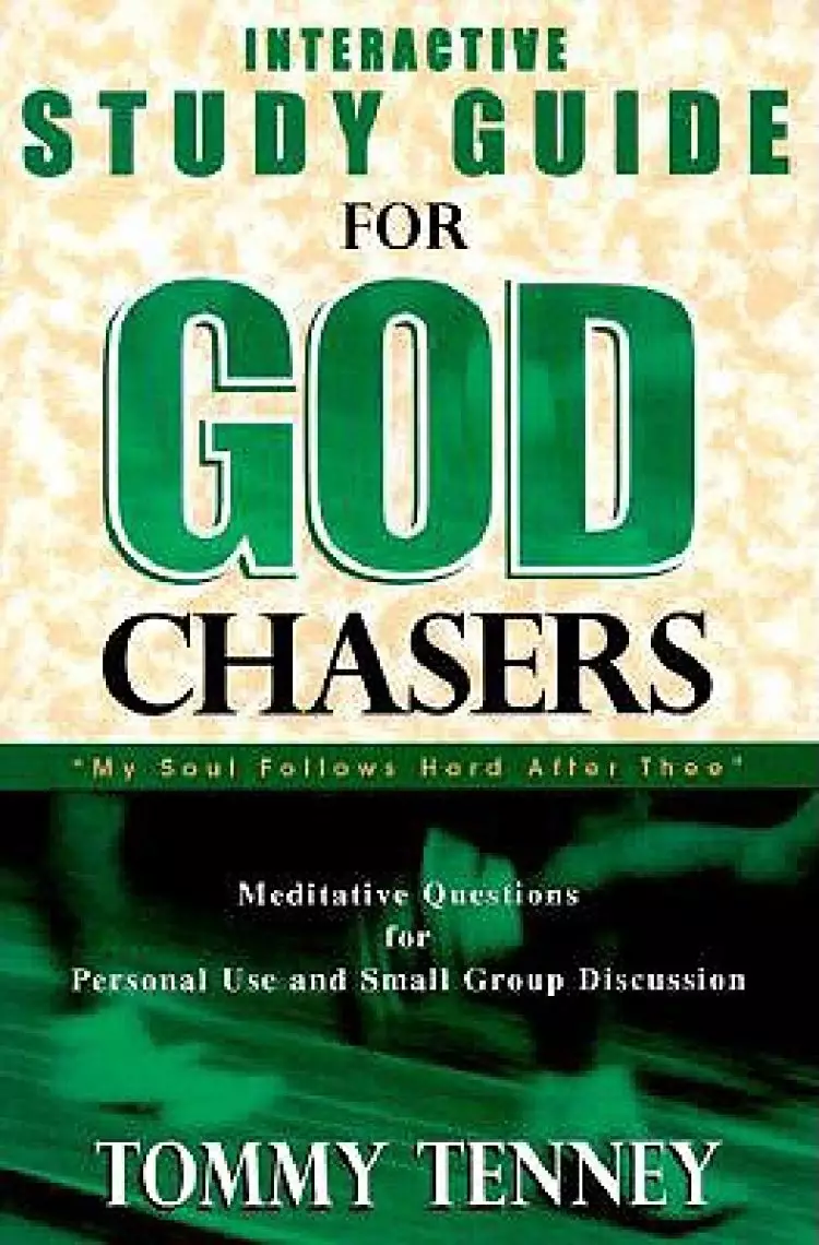 God Chasers, Workbook: Study Guide