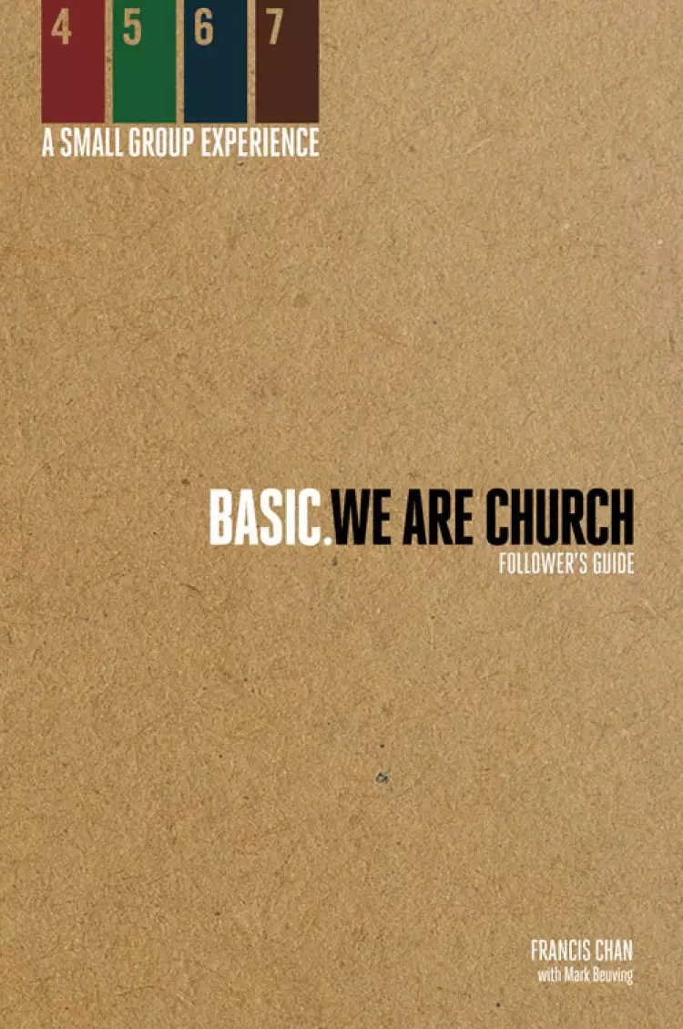 Basic. We Are Church - Followers Guide (paperback)