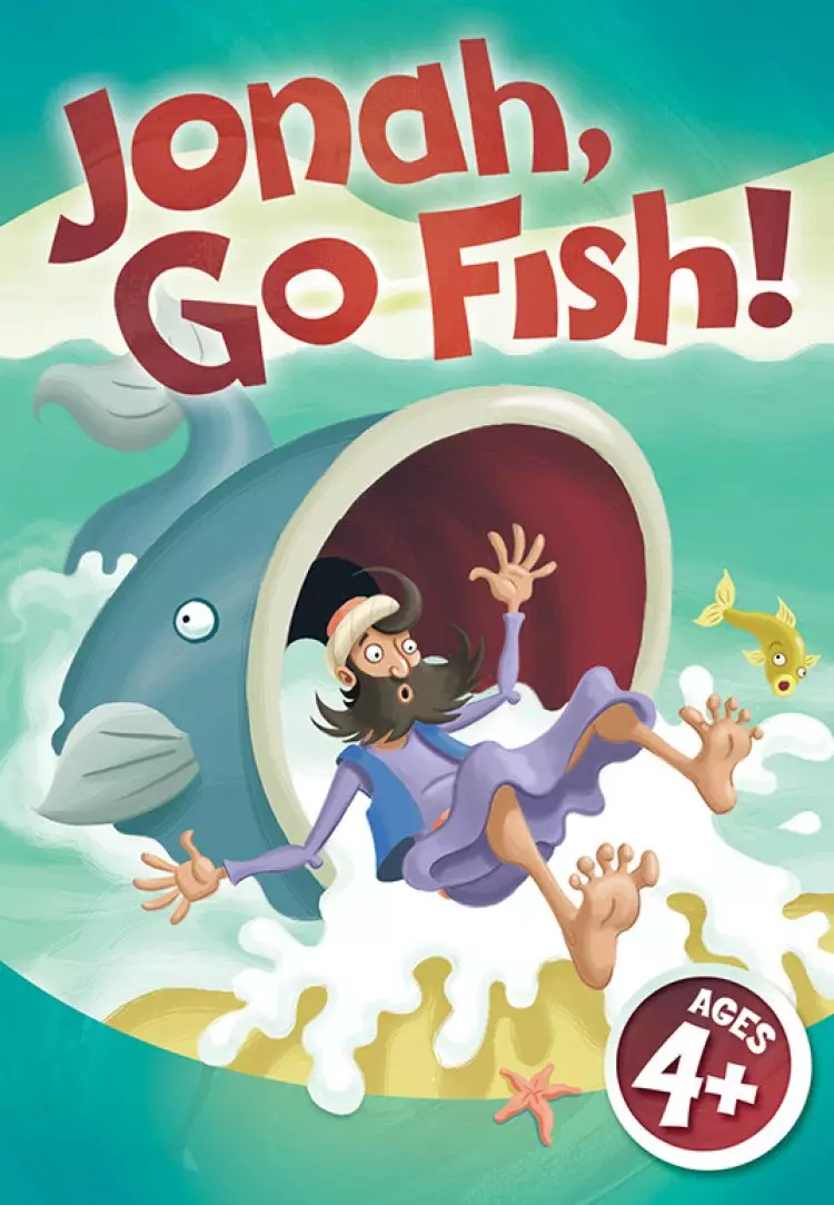 Jonah Go Fish Jumbo CG - Rpk (Jumbo Card Game)