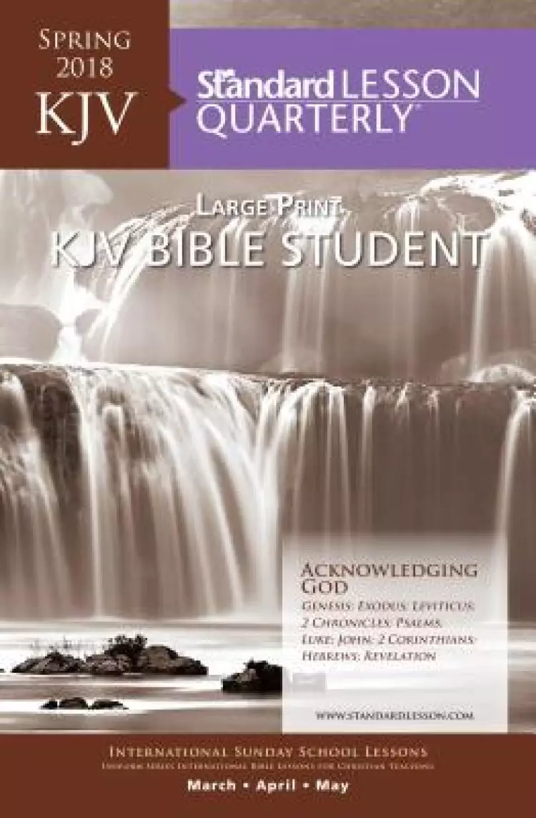 KJV Bible Student Large Print—Spring