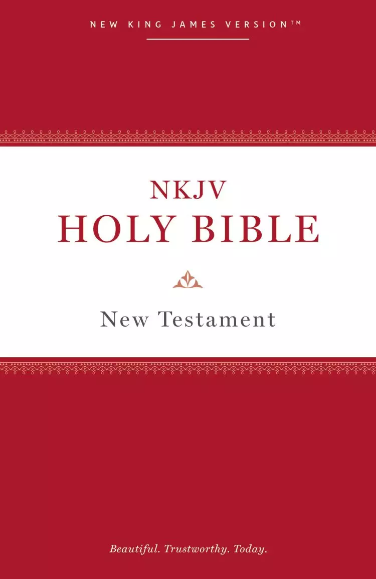 NKJV New Testament, Red, Paperback, Comfort Print, Plan of Salvation, Reading Plan