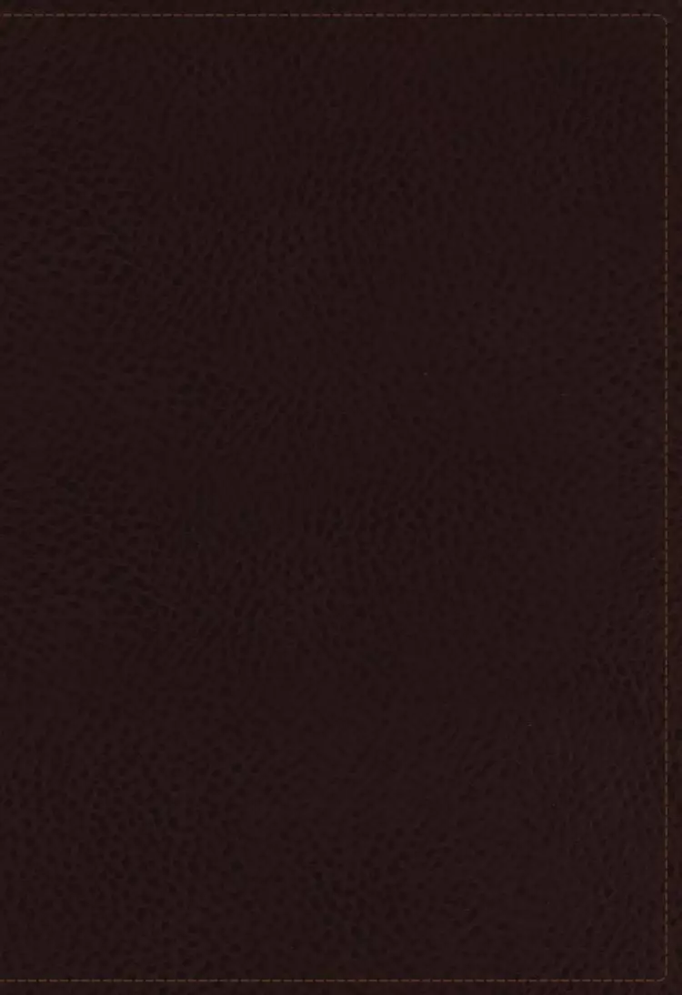 The NKJV, Open Bible, Brown Leathersoft, Red Letter, Comfort Print (Thumb Indexed)