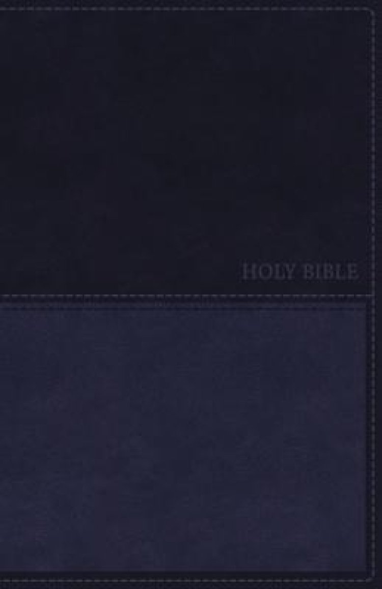 KJV Holy Bible: Value Thinline, Blue Leathersoft, Red Letter, Comfort Print: King James Version