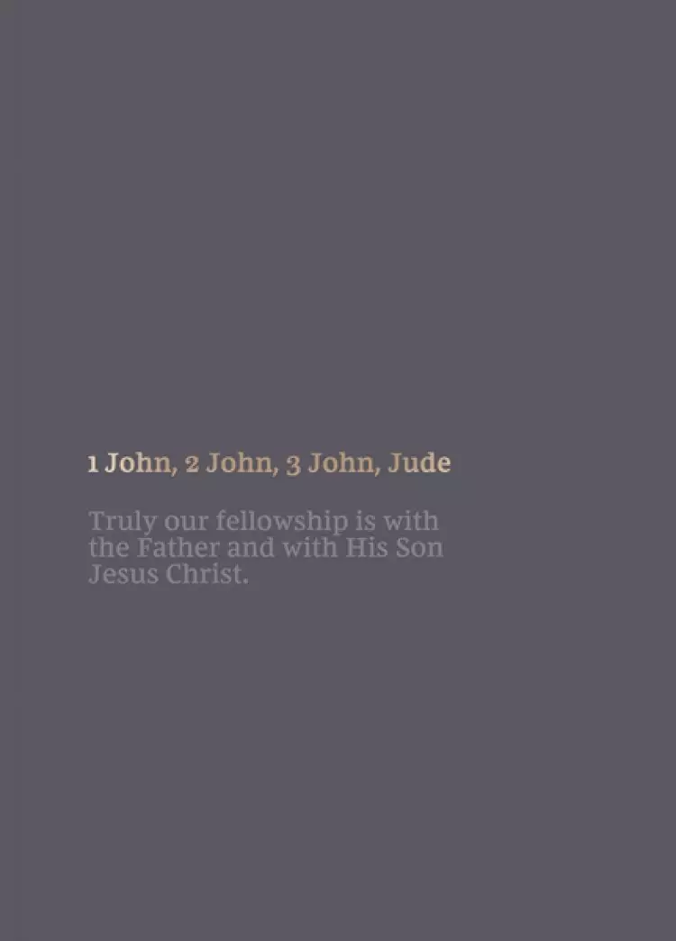 NKJV Bible Journal - 1-3 John, Jude, Paperback, Comfort Print
