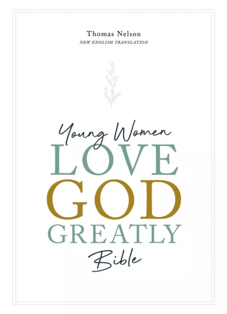 Young Women Love God Greatly Bible: A SOAP Method Study Bible (NET, Blue Cloth-bound Hardcover, Comfort Print)