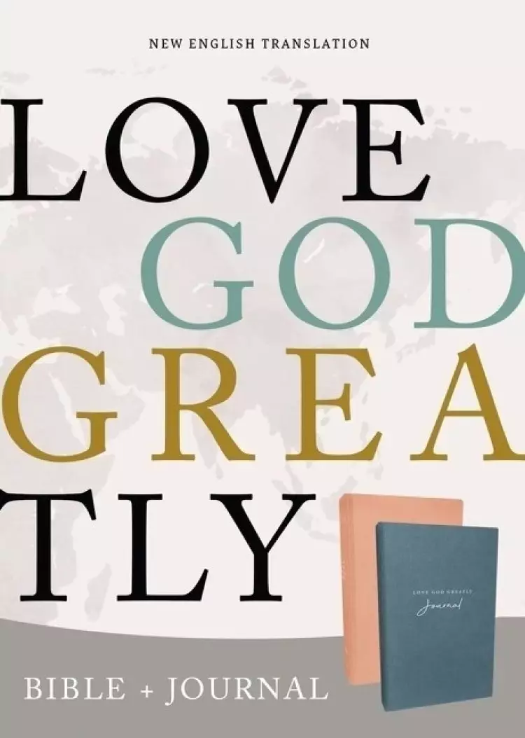 NET Love God Greatly Bible/Journal Combo-Hardcover