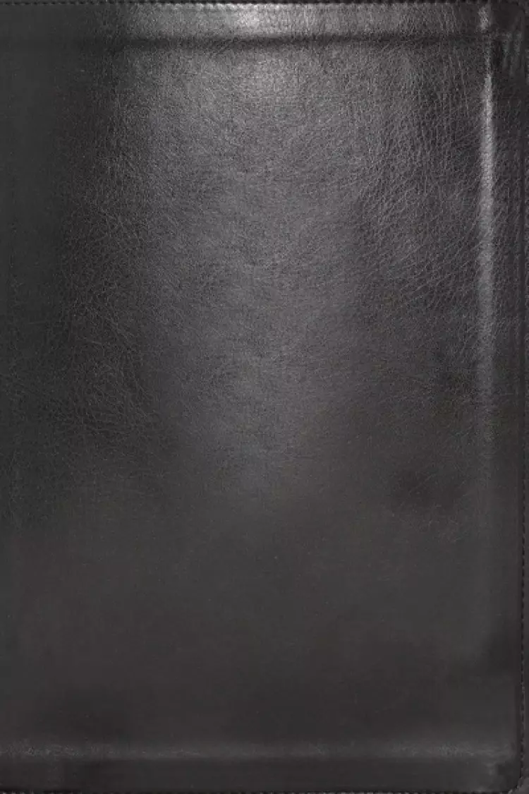 ESV, MacArthur Study Bible, 2nd Edition, Genuine leather, Black, Thumb Indexed