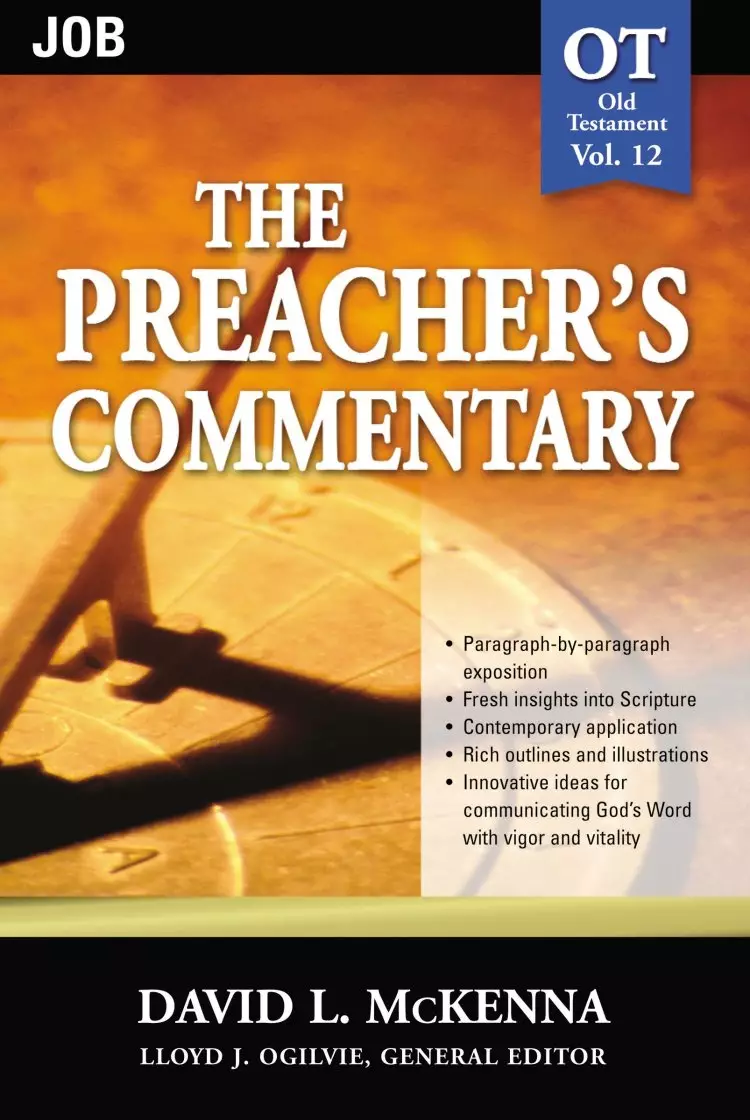 Job: Vol 12 : Preacher's Commentary 