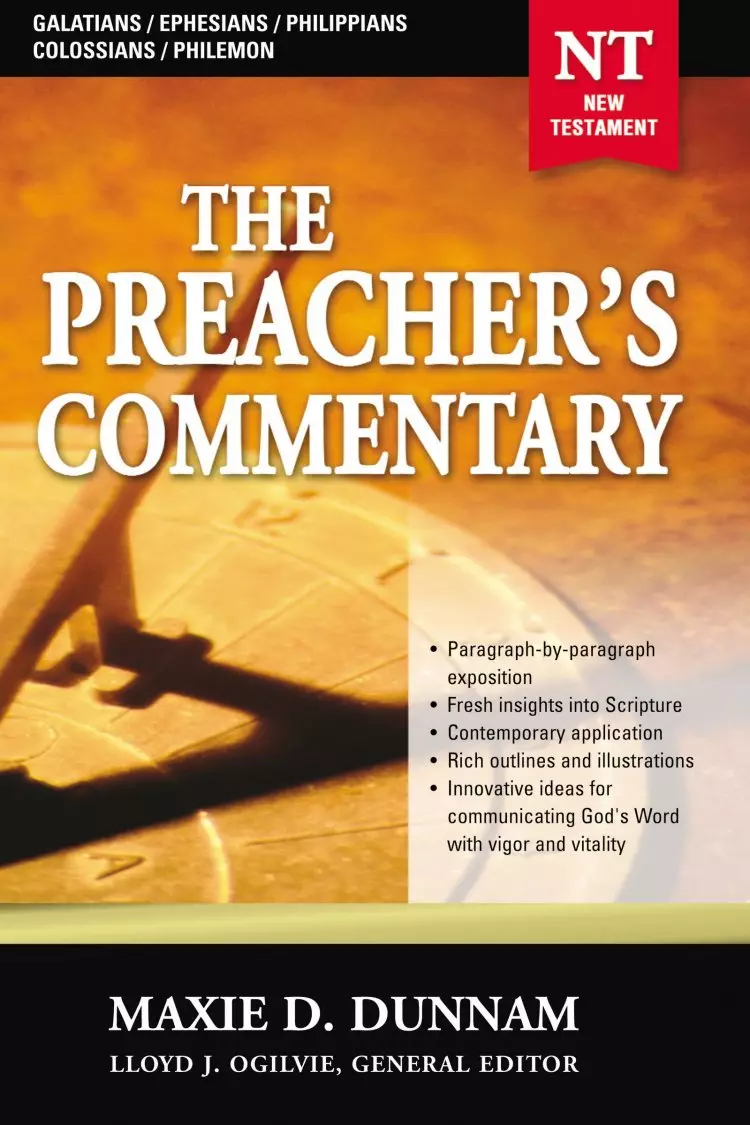 Galatians Ephesians Philippians Colossians Philemon : Vol 31 : Preacher's Commentary