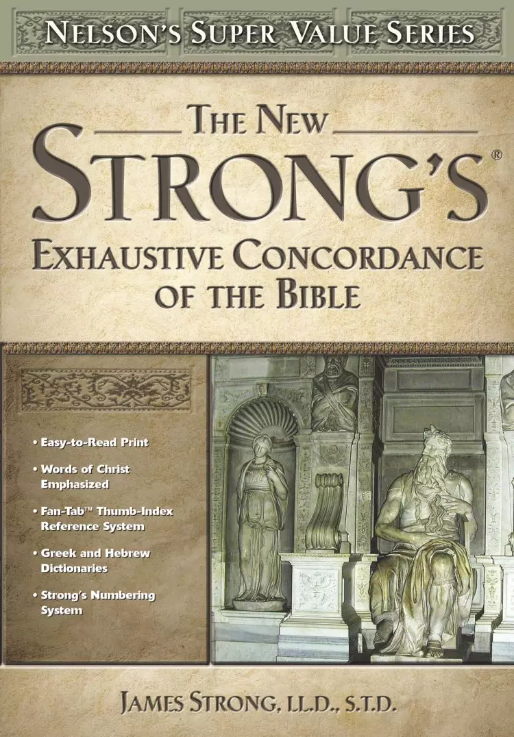 New Strongs Exhaustive Concordance Of The Bible Super Saver