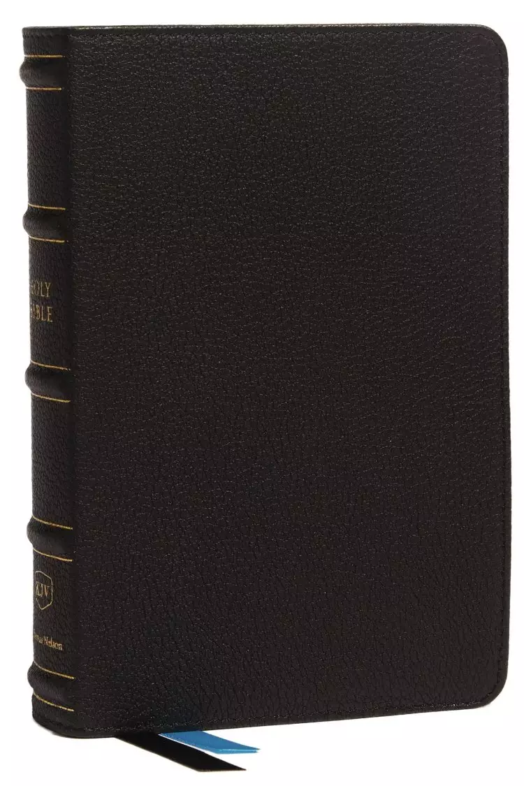 KJV Holy Bible: Compact, Black Genuine Leather, Comfort Print: King James Version (Maclaren Series)