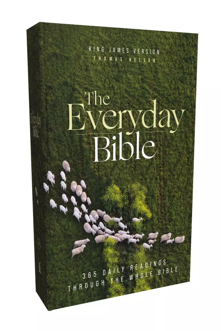 KJV, The Everyday Bible, Paperback, Red Letter, Comfort Print