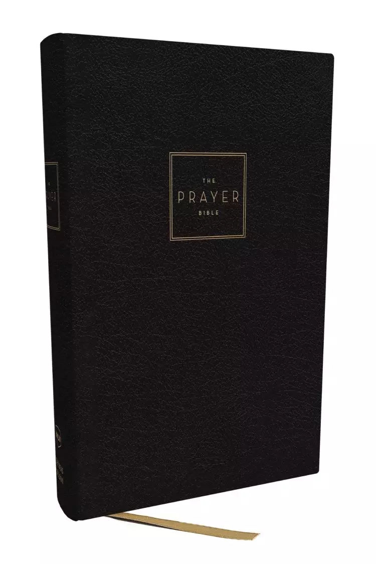 The Prayer Bible (NKJV, Hardcover, Red Letter, Comfort Print)