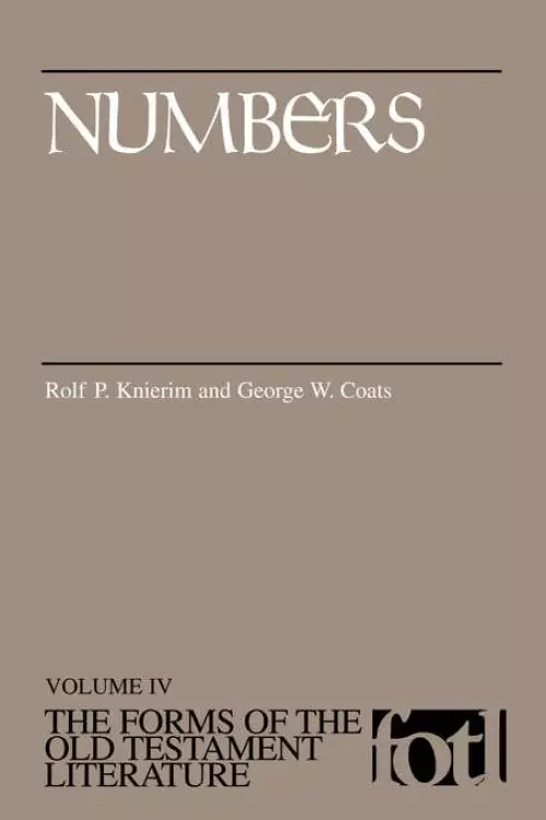 Numbers : Forms of the Old Testament Literature