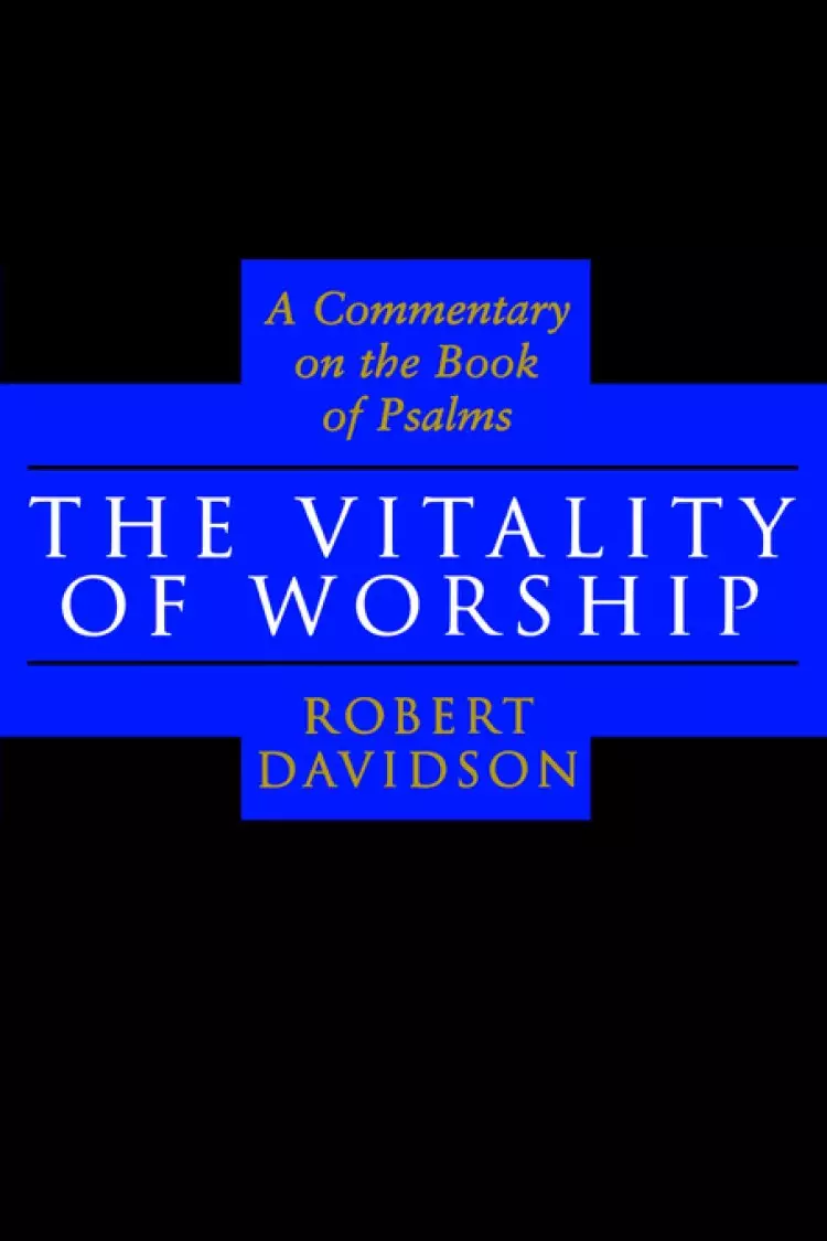 Vitality Of Worship