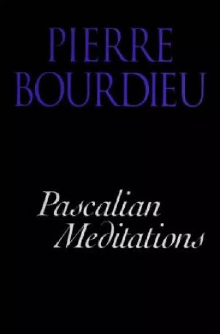 Meditations Pascaliennes