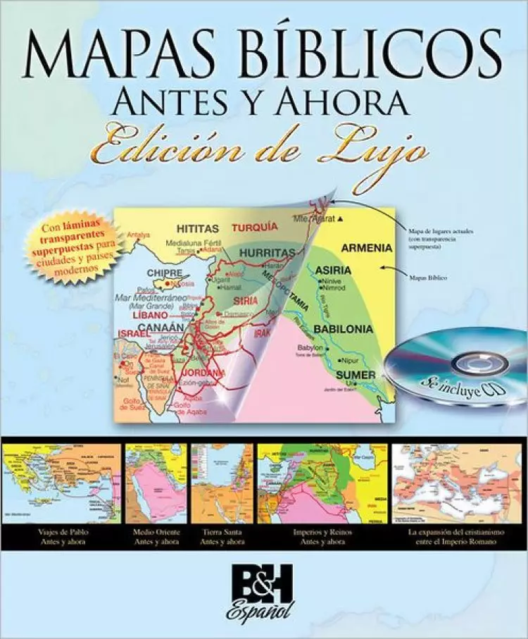 Then And Now Bible Maps Book
