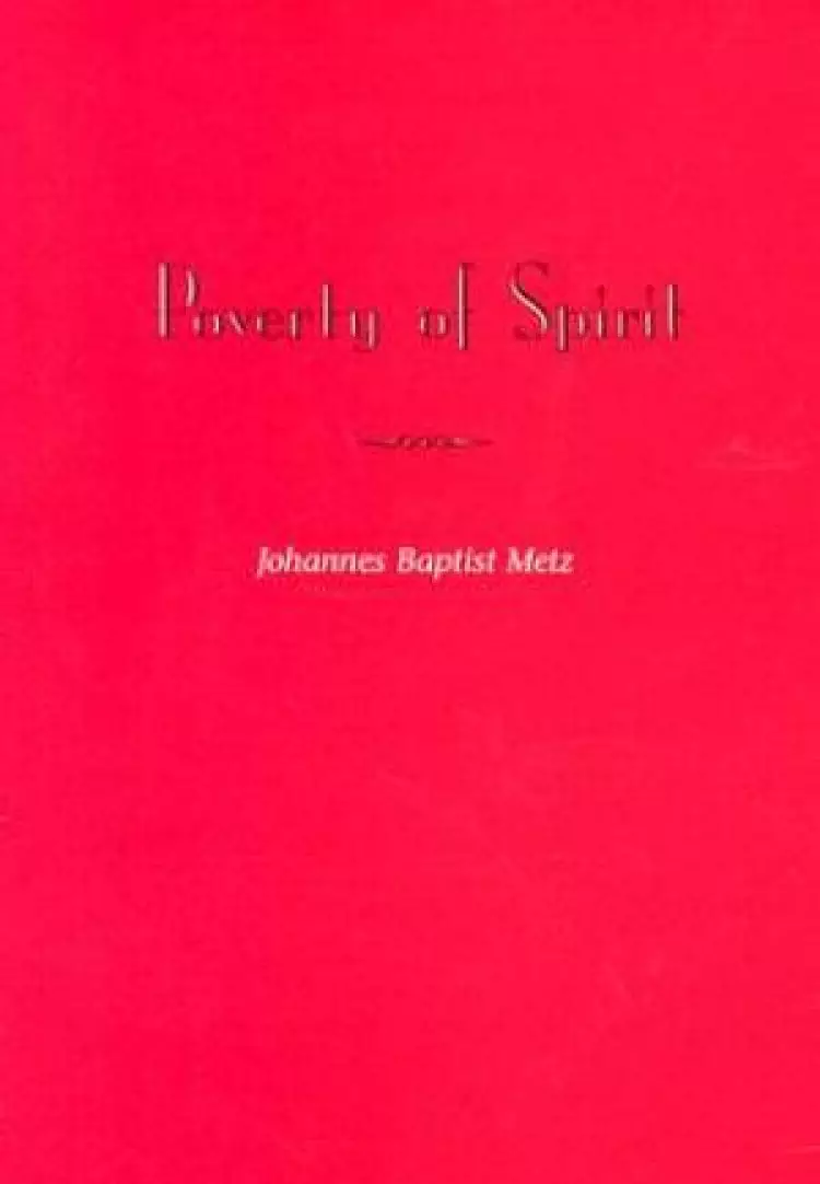 Poverty of Spirit