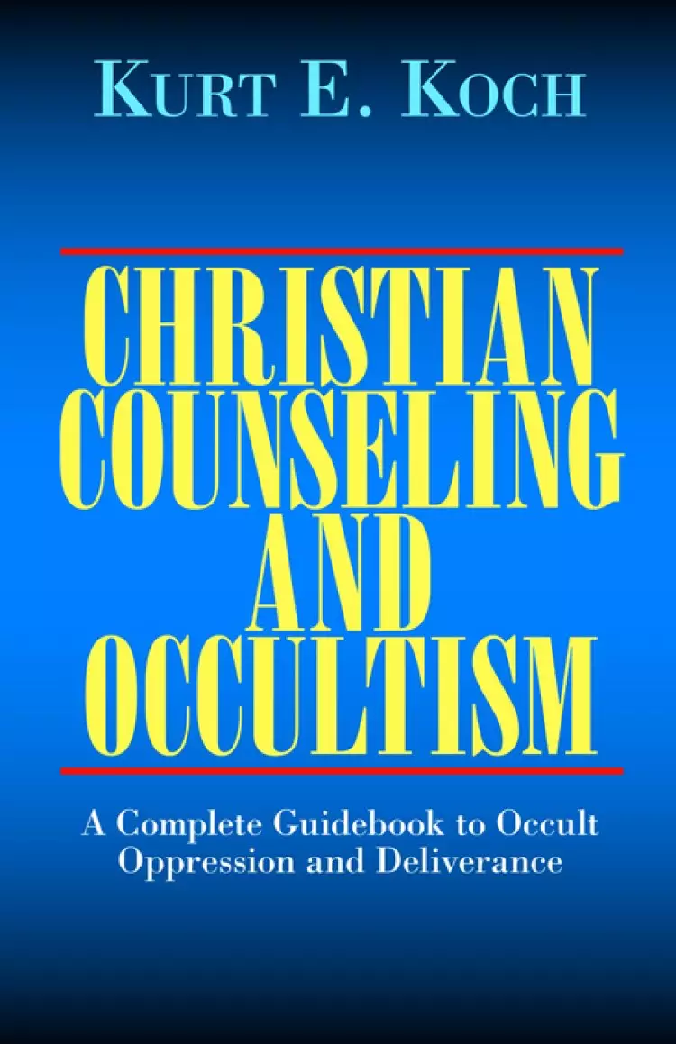 Christian Counseling And Occultism