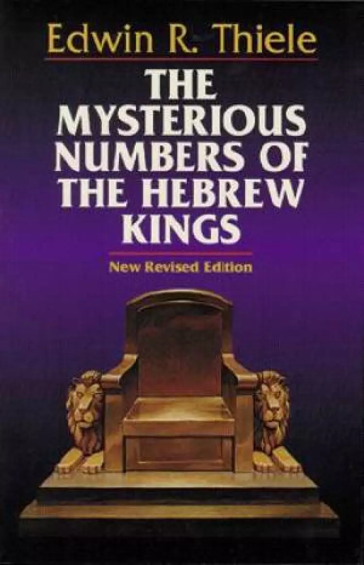 Mysterious Numbers Of The Hebrew Kings T