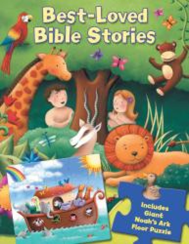 Best-Loved Bible Stories: Book and Giant Floor Puzzle