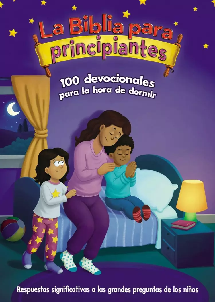 La  Biblia para principiantes, 100 devocionales para la hora de dormir