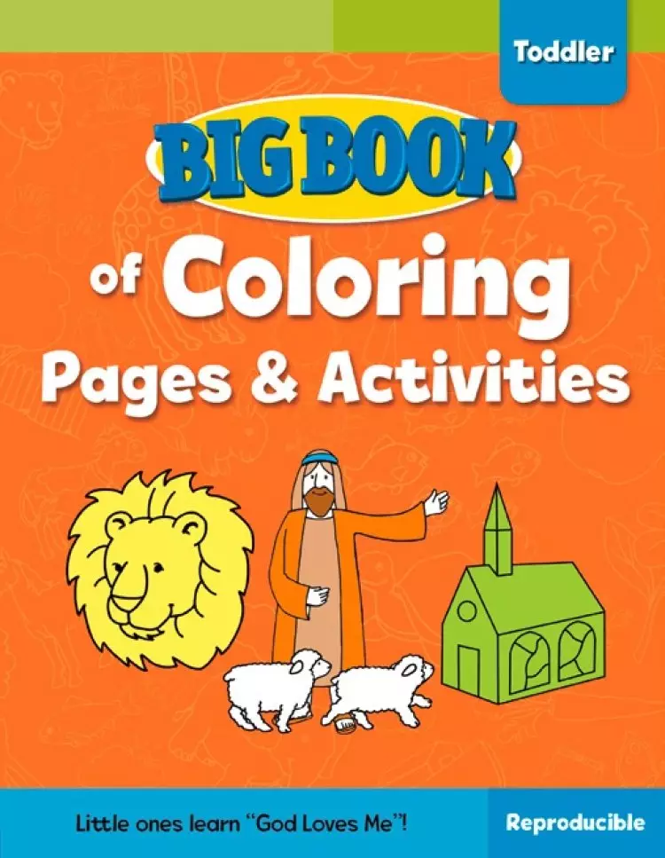 Big Book Of Colouring Pages And Activities For Toddlers