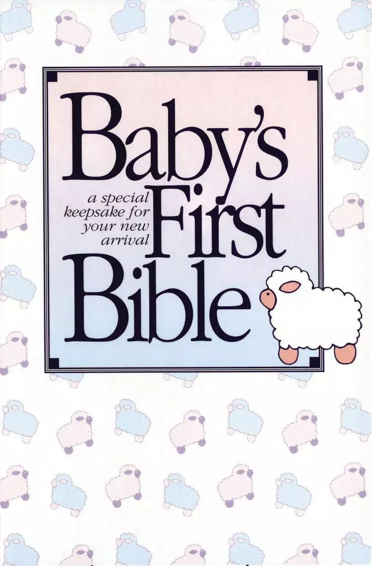KJV Babys First Bible: Hardback